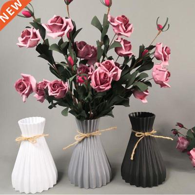 Imitation Rattan Creative Simplicity Vases Home Decoration A