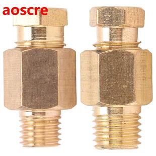 shrink wrap wire wrapping to Brass Fitting Straight-Throug
