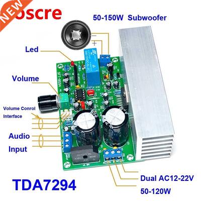 100W TDA7294 NE5532 Super Bass Hifi Audio Amplifier Board Su