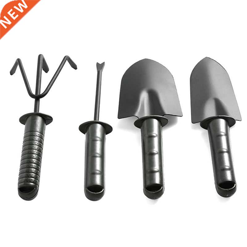4Pcs Flower Plantng Sol Shovel Rake Fork Cultvator Trowel