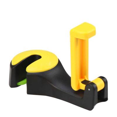 1pcs 2 In 1 Car Headrest Hook With Phone Hder Seat Back Ha
