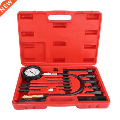 17Pcs Auto Tractor Diesel TDI CDI Engine Compression Tester