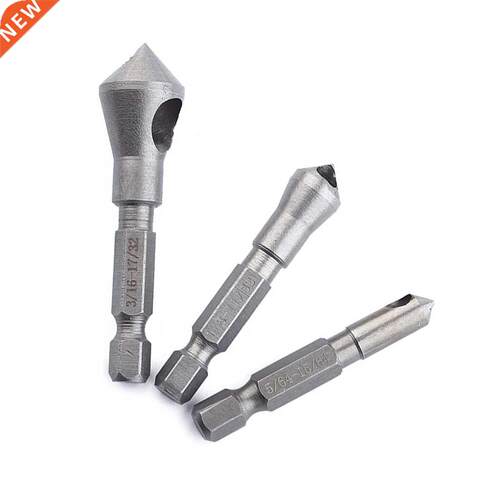 3pcs Chamfer Countersnk 1/4