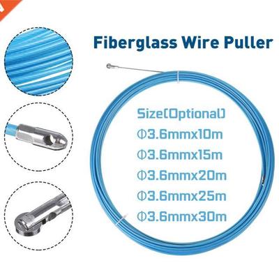 3.6mm 10/15/20/25/30 Meters Blue Fiberglass Electrician Tape