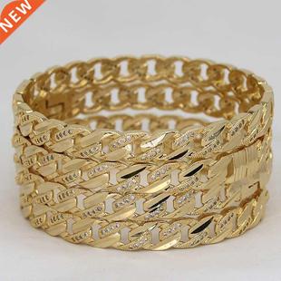 Bengal Africa luxury dubai Bangles For Women Girl With white