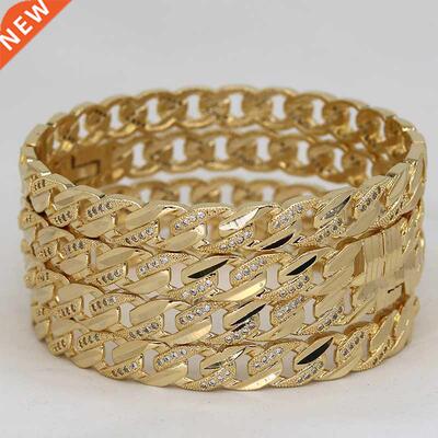 Bengal Africa luxury dubai Bangles For Women Girl With white