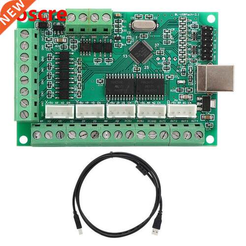 Driver Board CNC USB MACH3 100Khz Branch 5 Axle Port Driver