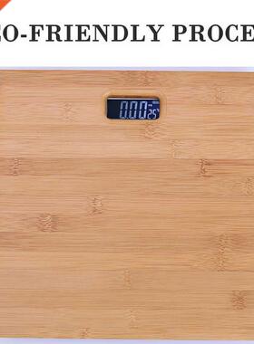 Home Floor Wooden Body Weight Scale Electronic Weighing Scal