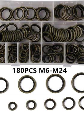 180PCS M6-M24 Mechanical Modification Washers Sealing High P