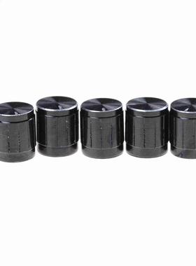 5PCS Useful Volume Control Rotary Knobs For 6mm Dia Knurled