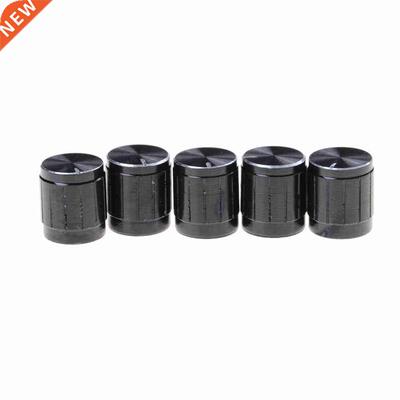 5PCS Useful Volume Control Rotary Knobs For 6mm Dia Knurled