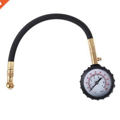 Tire Pressure Gauge Heavy Duty Tire Inflator Dial Type Press