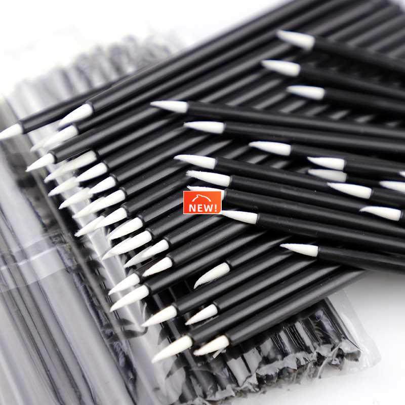 Cool 50/100 PCS Disposable MakeUp Lip Brush Lipstick Gloss