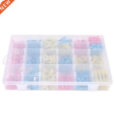 480pcs Assorted Insulated Electrical Wire Crimp Terminals Bu