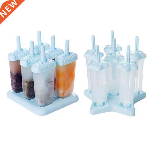 Mould Popsicle-Mold Ice-Cream-Maker Reusable-Tool Cool 6-Gri
