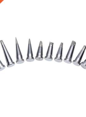 10Pcs Durable Soldering Tip Set 适用于 Weller WSD81 WD1000 W