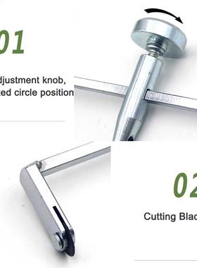 Woodworkng Gypsum Board Puncher Cuttng Tool Drywall Drll