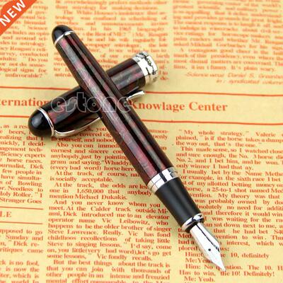 JINHAO x750 Lava Red Medium Nib Fountain Pen Nice Gift Drop
