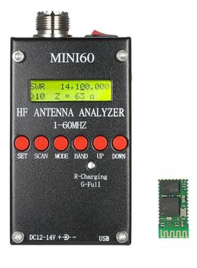 SARK100 1-60MHz Mini60 Antenna Analyzer AD9851 HF ANT SWR Me