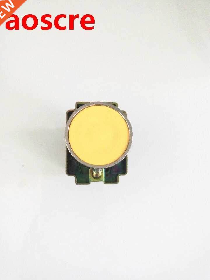 Best quality 10pcs A51 yellow 22mm momentary flat push butt