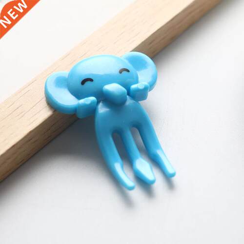 6-20pcs Animal Fruit Fork Mini Cartoon Children Snack Cake D