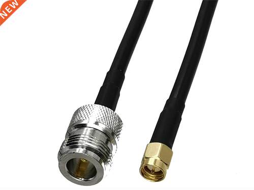1pcs RG58 SMA Male Plug to N Female Jack RF Coaxal Connecto