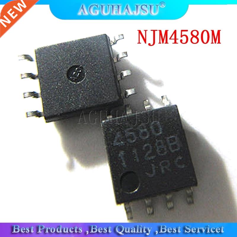 10pcs NJM4580M NJM4580 SOP8 SOP 4580M SMD new original