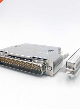 DB37 Metal connector D Sub plug gold plated brass contactor