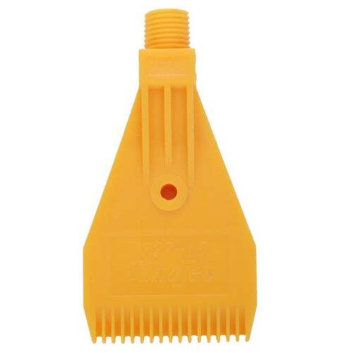 1/4BSP Male Thread ABS Single Hole Air Blow Off Flat Jet Noz