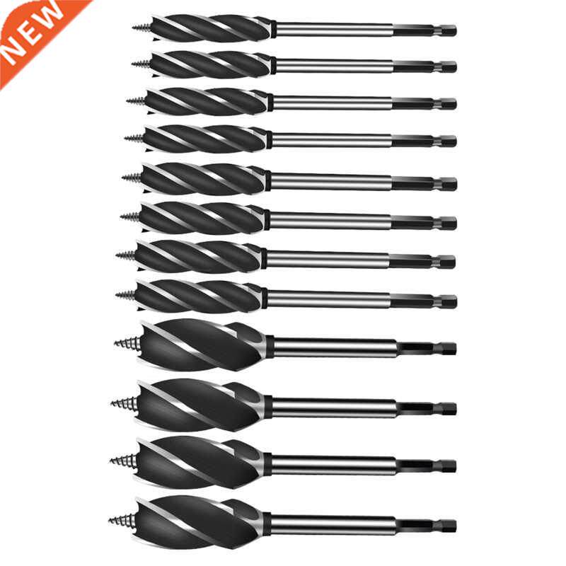 Four-slot Hexagonal Long Shank Auger Drll Woodworkng Suppo