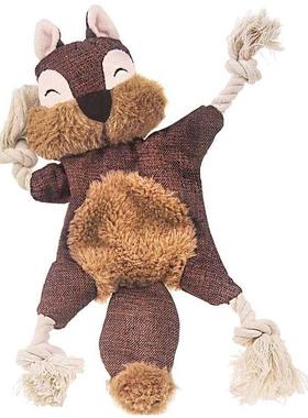 Stuffless Dog Toys for Puppy, Crinkle Squeaky Dog Chew Toys