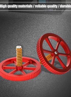 4pcs Upgraded Aluminum Hand Twist Leveling Nut with Hot Bed