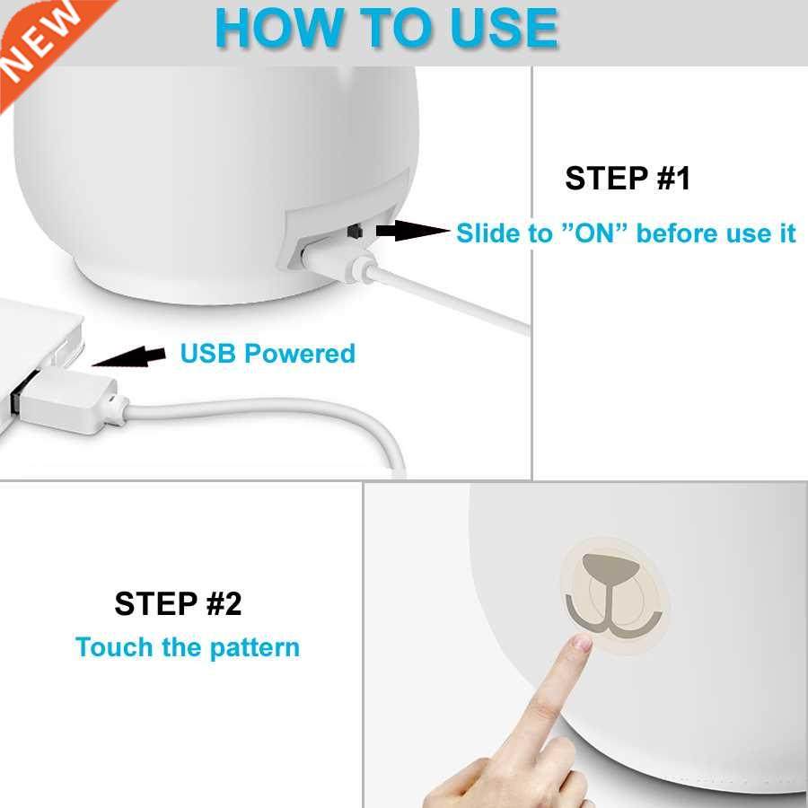 Flexo Led Table Lamps with Usb Touch Dimmable LED Stand Desk