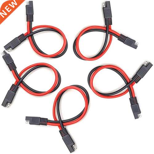 5Pcs 12 AWG SAE Extension Cable-SAE To SAE Power Automotive