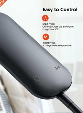 LED Touch 5 Color Temperatures Floor Lamp 4 Brightness Lev