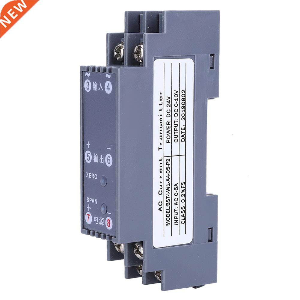 Current Transducer AC Transmitter Current Sensor DC 24V Powe