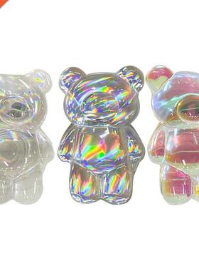 Phone Support Holders Aurora Bear Epoxy Resin Folding Mobile