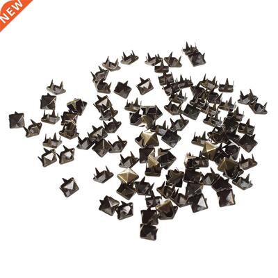 100 x 6 mm DIY Pyramids Rivets Gothic Bronze for Belted Coat