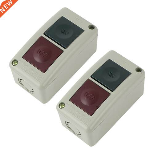 PB-2 On/Off Momentary Pushbutton Switch AC 250V 3A for Motor