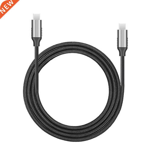 Video Adapter Cable 100W Fast Charging Data Cable 4K Gold-pl