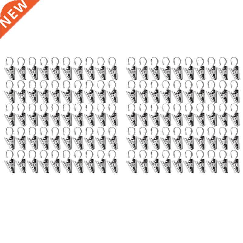 PCS Stainless Steel Curtain Clips With Hook For Curtain