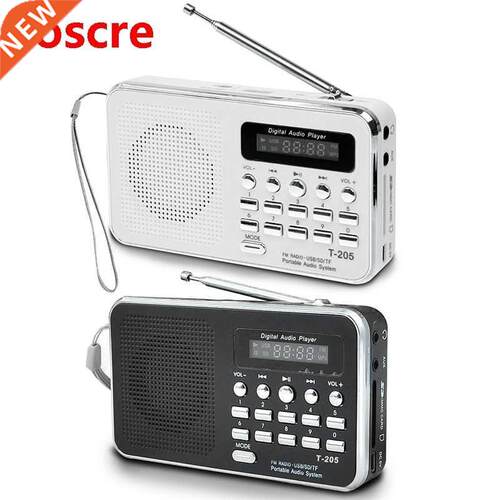Portable Mini Am Fm Radio Stereo Speaker Support Sd/Tf Card
