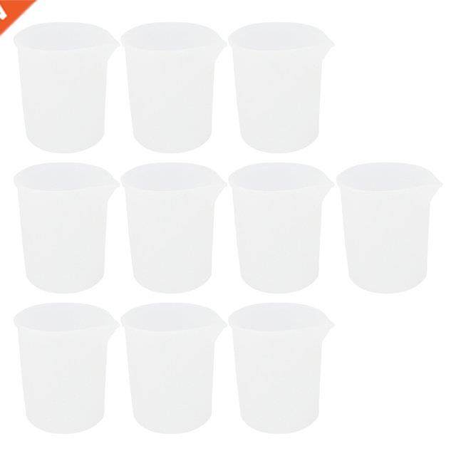 10Pcs Silicone Measuring Cups 100 Ml Silicone Cups Non Stick
