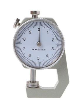 Dial Thickness Gauge 10 20mm Leather Paper Thickness Meter T