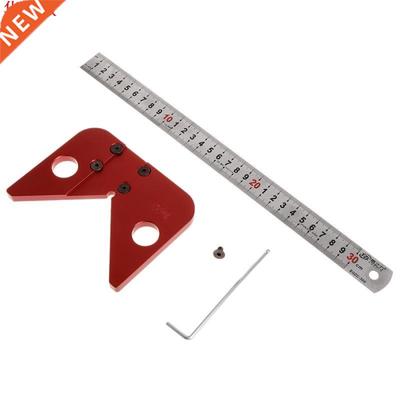 45 Degree Angle Scribe Round Center Line Scribe Wood Ruled C