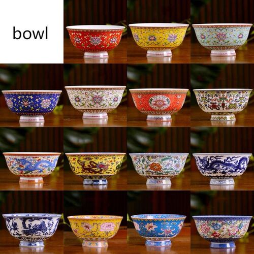 4.5 Inch Jingdezhen Ramen Bowl Ceramic Bone china Rice Soup