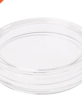 38.6mm Clear Round Acrylic Coin Capsule orage Box Holder C