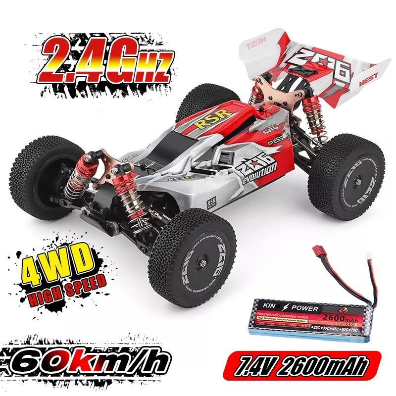 WLtoys 1/14 144001 RTR 2.4GHz RC Car Scale Drift Racing Car