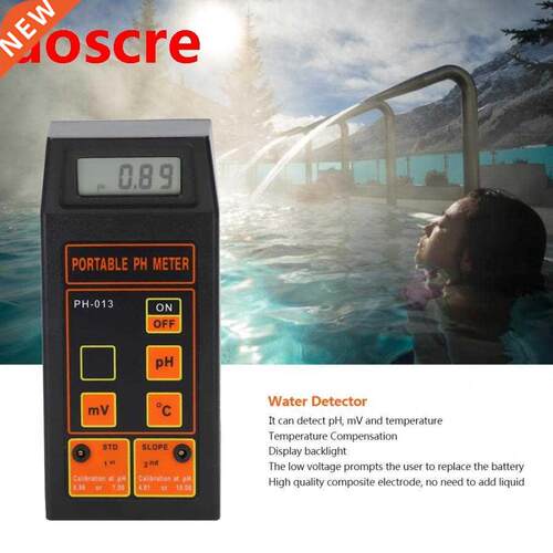 3in1 Professional 0.00-14PH Digital PH Meter Handheld ORP/PH