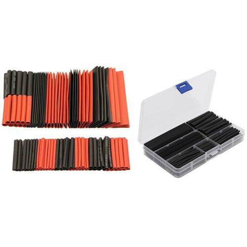 2 Set 2:1 Heat Shrink Tuing Wire Cale Sleeving Wrap Electr